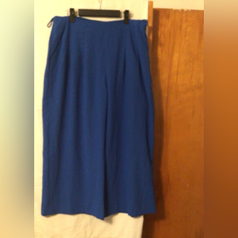 TED BAKER  LONDON CROPPED WIDE LEG PANTS SZ 4 Boho Chic whimsical
